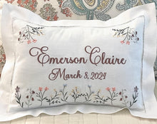 Load image into Gallery viewer, Keepsake Baby Pillow