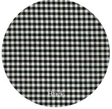 Load image into Gallery viewer, Gingham Bib & Burp Cloth Set with RicRac Trim
