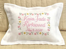 Load image into Gallery viewer, Keepsake Baby Pillow