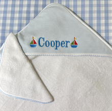 Load image into Gallery viewer, Hooded Towel - Magnolia Baby