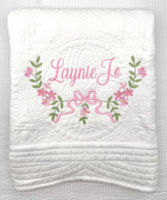 Load image into Gallery viewer, Heirloom Baby Quilt