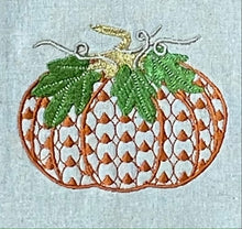 Load image into Gallery viewer, Wreath Sash - Chic Pumpkin