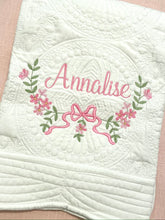 Load image into Gallery viewer, Heirloom Baby Quilt
