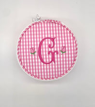 Load image into Gallery viewer, Jewel Round Travel Bag - Gingham