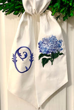 Load image into Gallery viewer, Wreath Sash - Hydrangea Stem