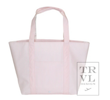 Load image into Gallery viewer, Jumbo Tote - Pimlico Stripe Pink