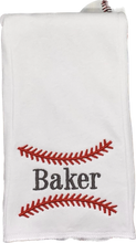 Load image into Gallery viewer, Baseball Themed Burp Cloth Set #1