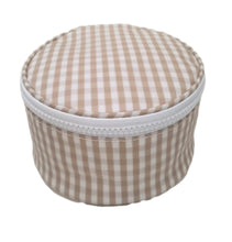 Load image into Gallery viewer, Jewel Round Travel Bag - Gingham