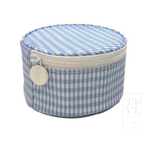 Load image into Gallery viewer, Jewel Round Travel Bag - Gingham