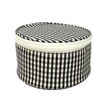 Load image into Gallery viewer, Jewel Round Travel Bag - Gingham