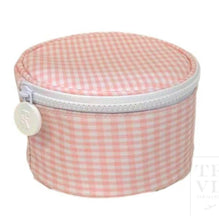 Load image into Gallery viewer, Jewel Round Travel Bag - Gingham