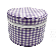 Load image into Gallery viewer, Jewel Round Travel Bag - Gingham