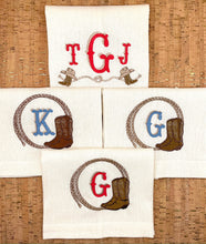 Load image into Gallery viewer, Rodeo Boots & Rope Guest Towel