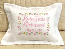 Load image into Gallery viewer, Keepsake Baby Pillow
