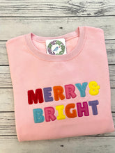 Load image into Gallery viewer, MERRY &amp; BRIGHT sweatshirt
