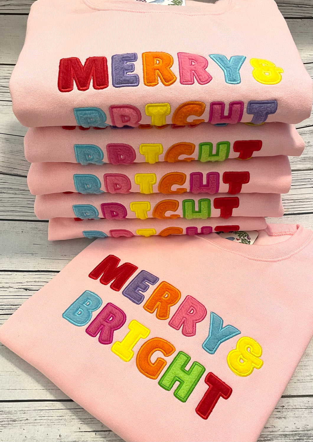 MERRY & BRIGHT sweatshirt