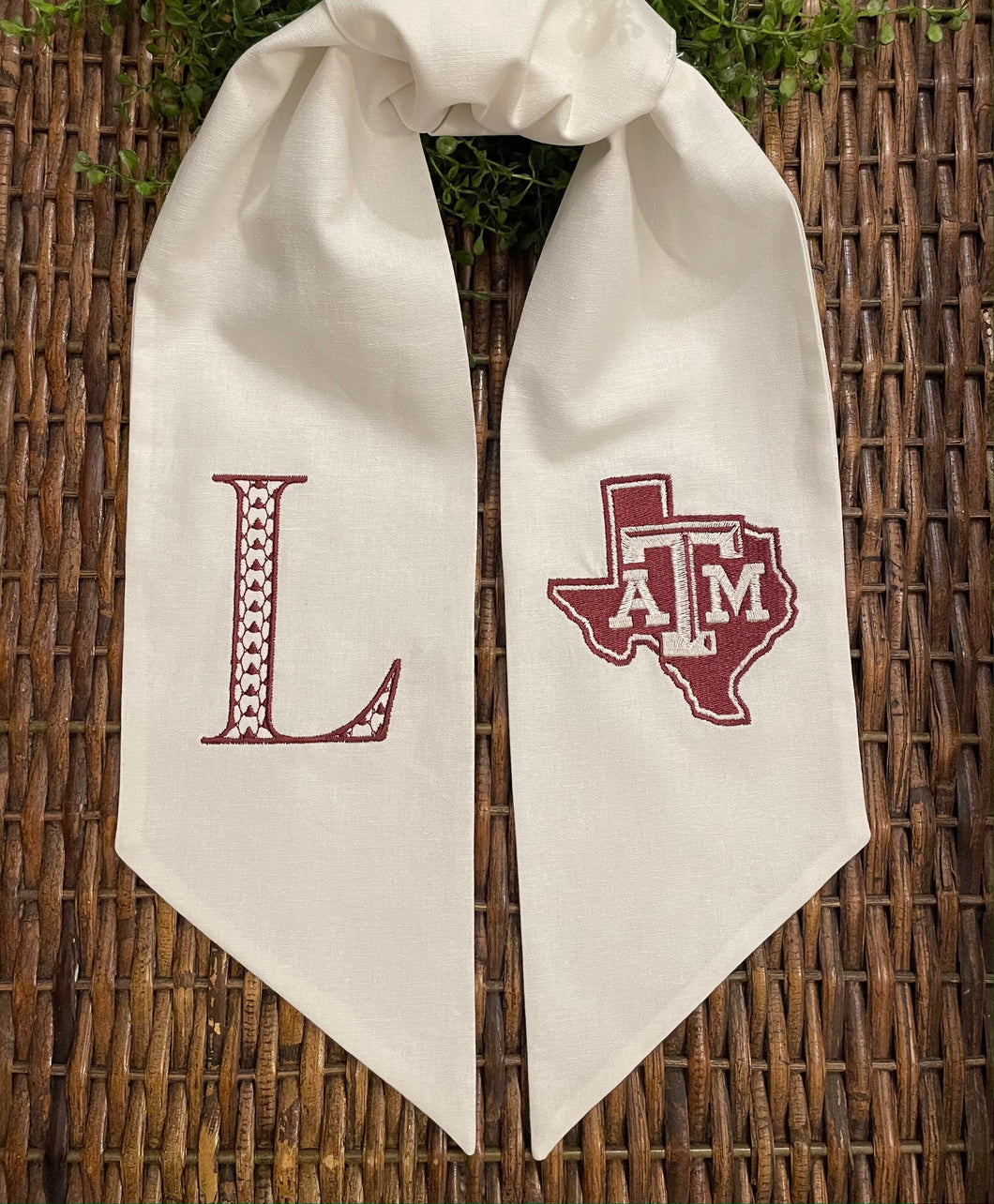 Game Day Wreath Sash - Texas A&M