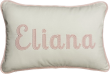 Load image into Gallery viewer, Applique Monogram Pillow Custom
