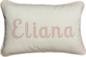 Applique Monogram Pillow Custom