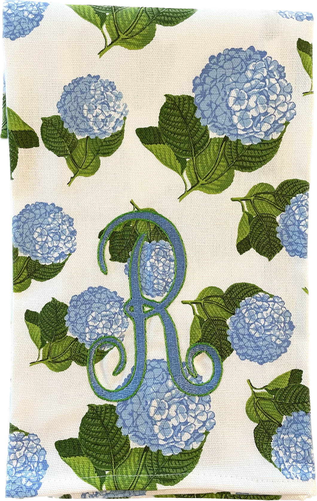 Tea Towel - Hydrangea Blue