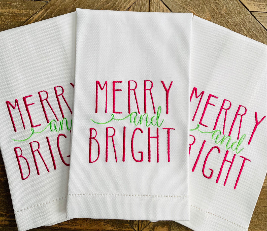 Guest Towel - Merry and Bright