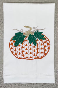 Guest Towel - Herend Pumpkin