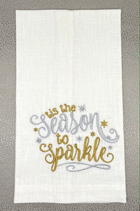 Season to Sparkle Guest Towel