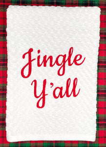 Guest Towel - Jingle Y'all