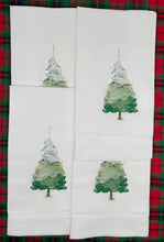 Load image into Gallery viewer, Snowy Natale Christmas Tree Napkin
