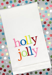 Guest Towel - Holly Jolly