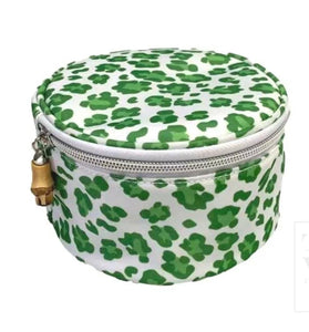 Jewel Round - Cheetah Green