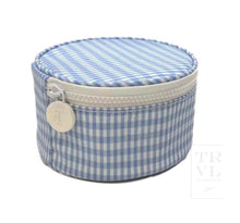 Load image into Gallery viewer, Jewel Round Travel Bag - Gingham
