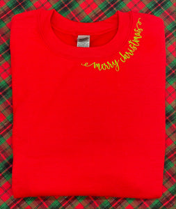 Merry Christmas Sweatshirt/T-shirt