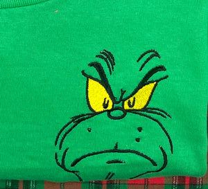 Grinch Long Sleeve T-shirt - Adult