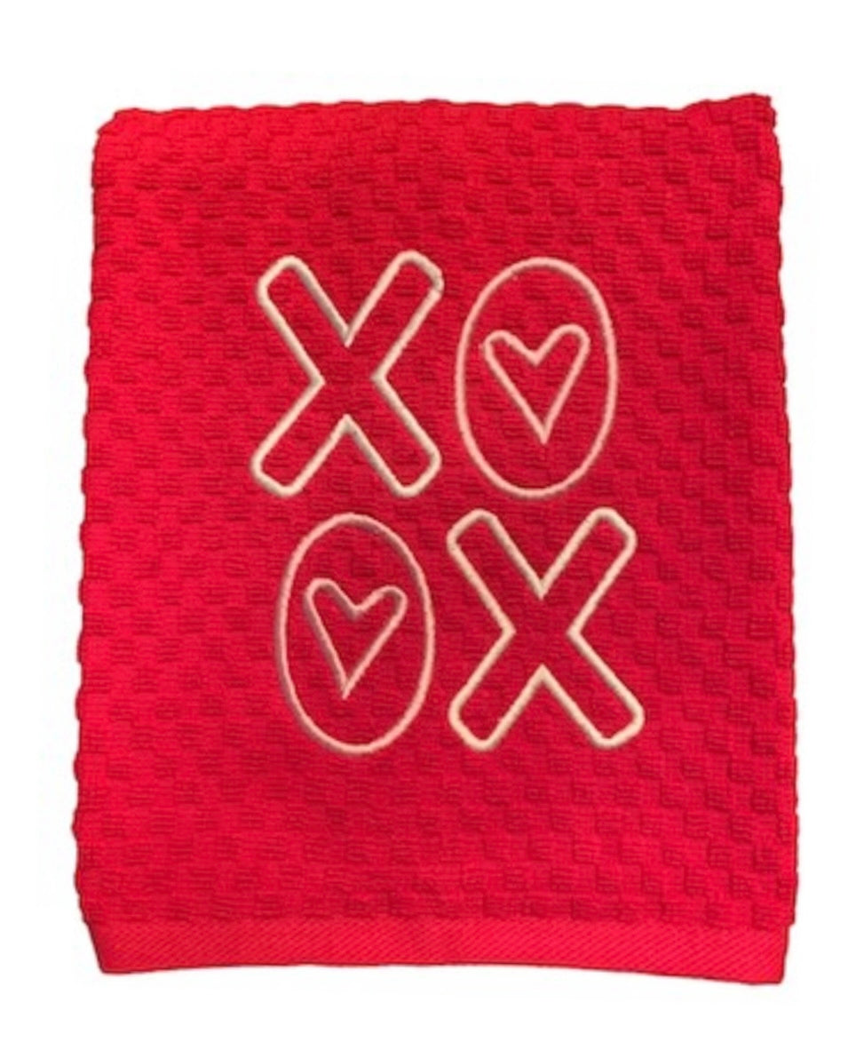 XO Valentine Towel
