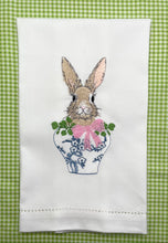 Load image into Gallery viewer, Guest Towel - Bunny in a Jar
