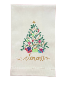 Guest Towel - Christmas Tree Sketch