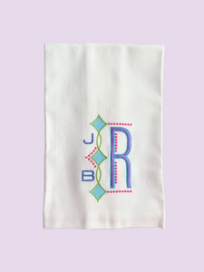 Retro Stacked Guest Towel