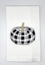 Load image into Gallery viewer, Guest Towel - Gingham Plaid Pumpkin
