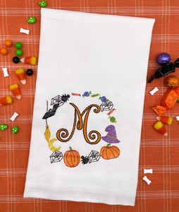 Halloween Guest Towel - Candy Corn Frame