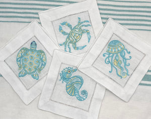 Under the Sea Cocktail Napkins